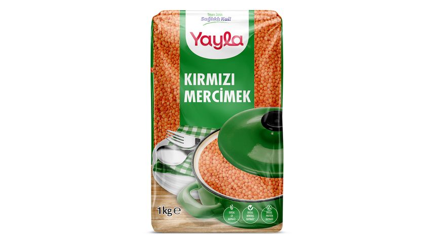 Yayla Kırmızı Mercimek 1 kg