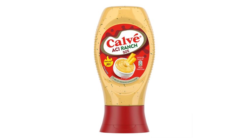 Calvé Acılı Ranch Sos 245 g