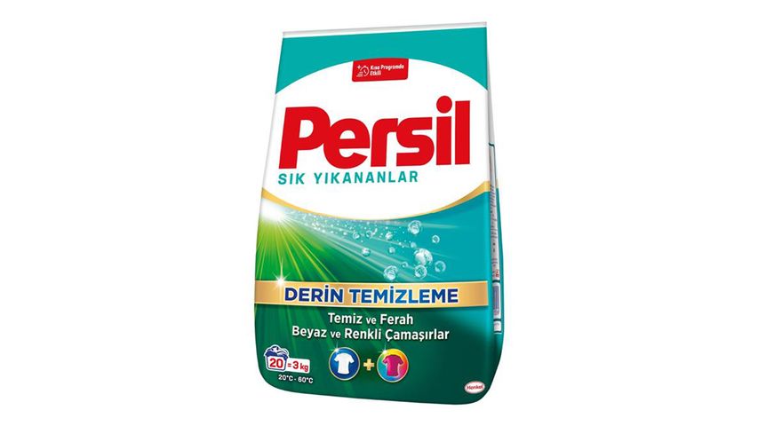 Persil Sık Yıkananlar Beyaz & Renkliler İçin Toz Deterjan (10 Yıkama) 3 kg