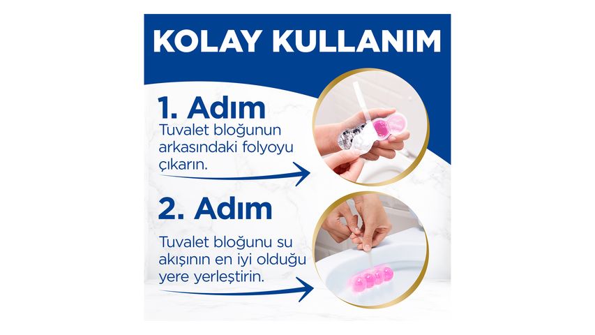 Bref Brilliant Jel Çiçek Klozet Bloğu 2 x 42 g