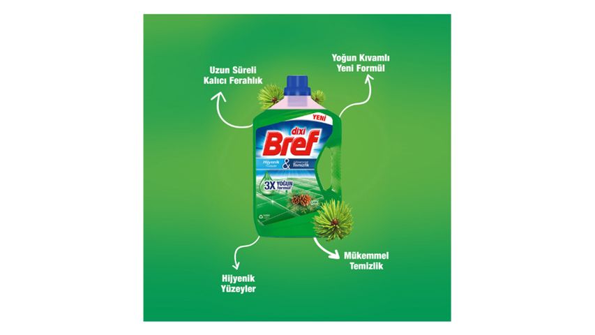 Dixi Bref Çam Yüzey Temizleyici 2.5 L