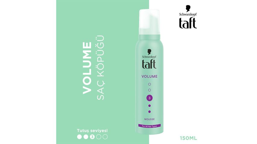 Taft Volume Saç Köpüğü 150 ml