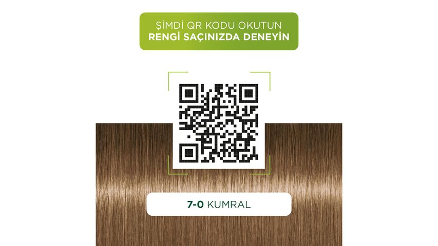 Palette Kalıcı Doğal Renkler 7-0 Kumral Saç Boyası