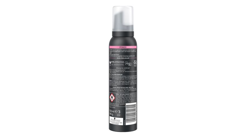 Taft Power Cashmere Saç Köpüğü 150 ml