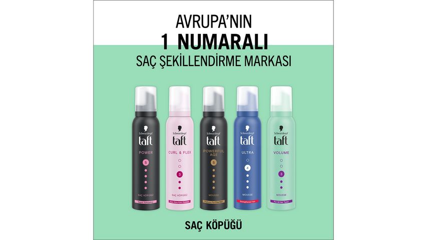 Taft Volume Saç Köpüğü 150 ml