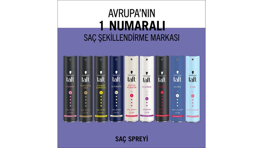 Taft Ultimate Saç Spreyi 250 ml