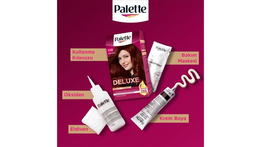 Palette Deluxe 5-88 Wine Red Hair Dye