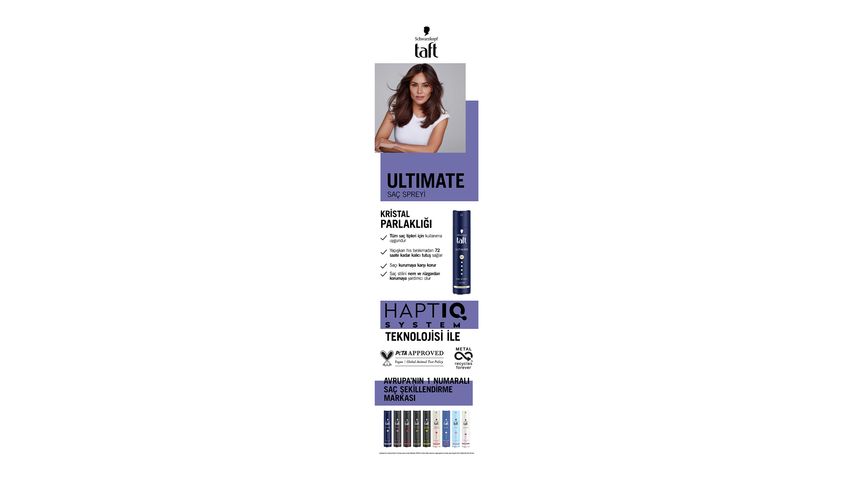 Taft Ultimate Saç Spreyi 250 ml