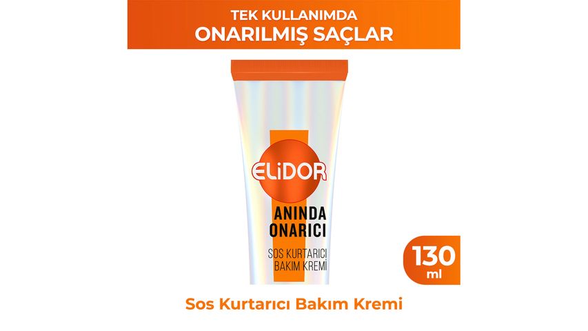 Elidor Instant Repair S.O.S. Rescue Hair Care Cream 130 ml