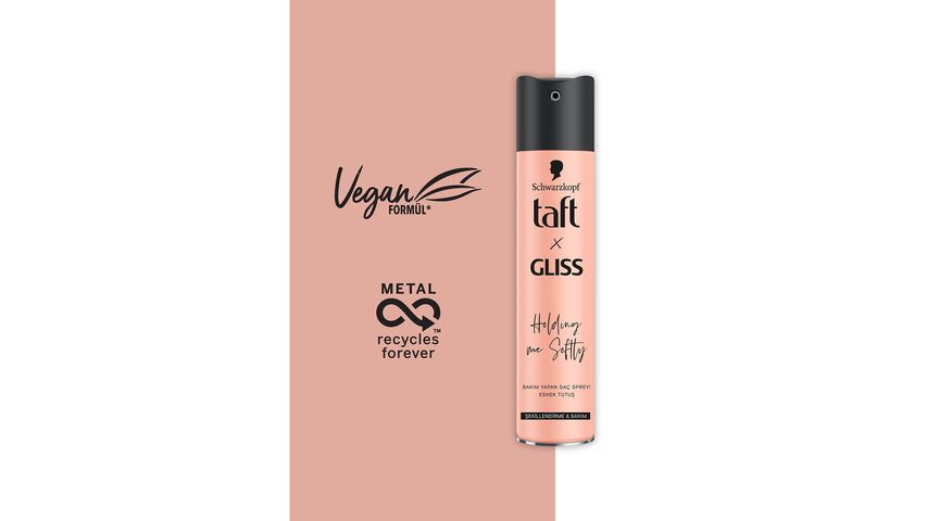 Taft & Gliss Hold Me Softly Saç Spreyi 250 ml