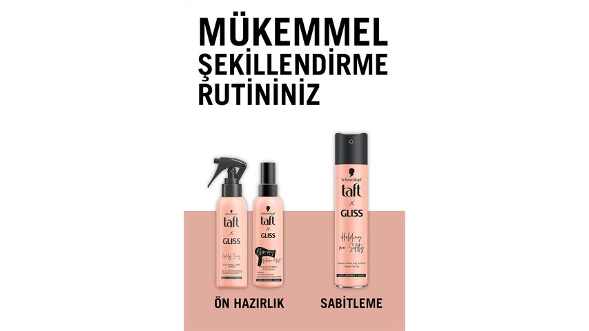 Taft & Gliss Hold Me Softly Saç Spreyi 250 ml