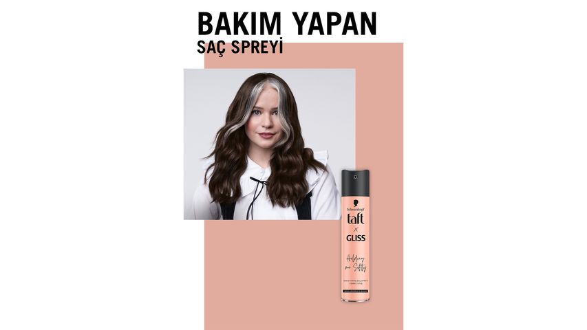 Taft & Gliss Hold Me Softly Saç Spreyi 250 ml