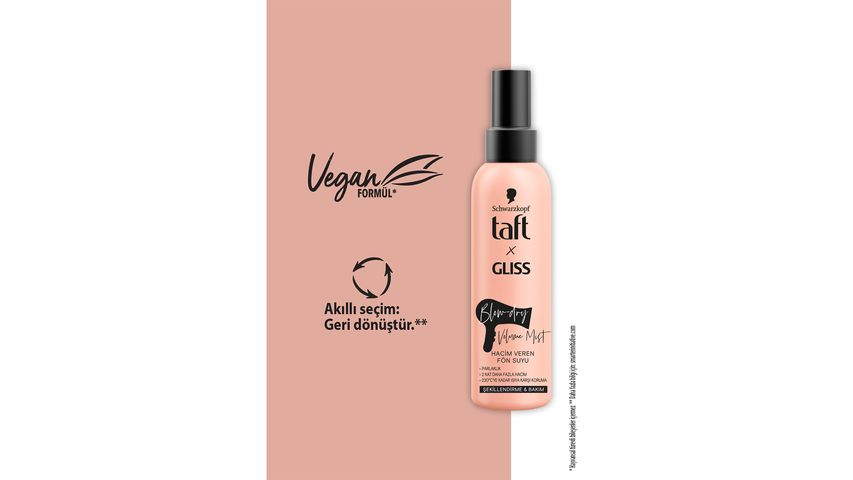 Taft & Gliss Blow Mist Fön Suyu 150 ml