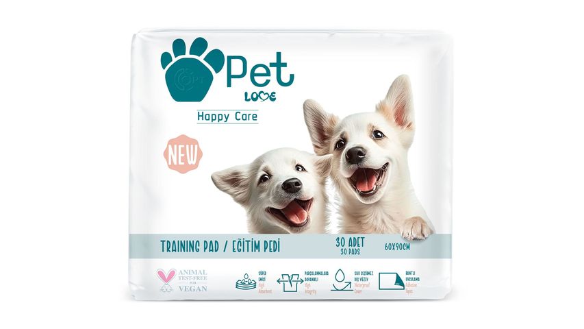 Pet Love Pet Toilet Training Pads 30 Count
