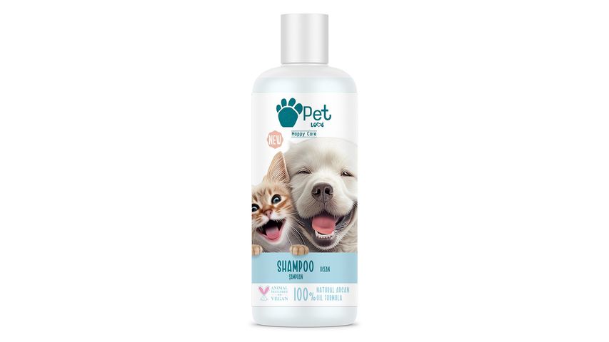 Pet Love Okyanus Esintili Kedi ve Köpek Şampuanı 500 ml