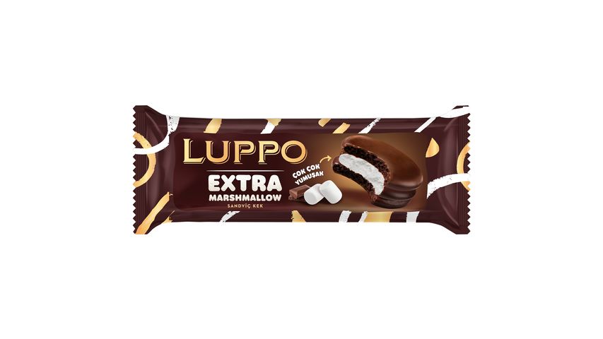 Luppo Extra Marshmallow Sandviç Kek 189 g