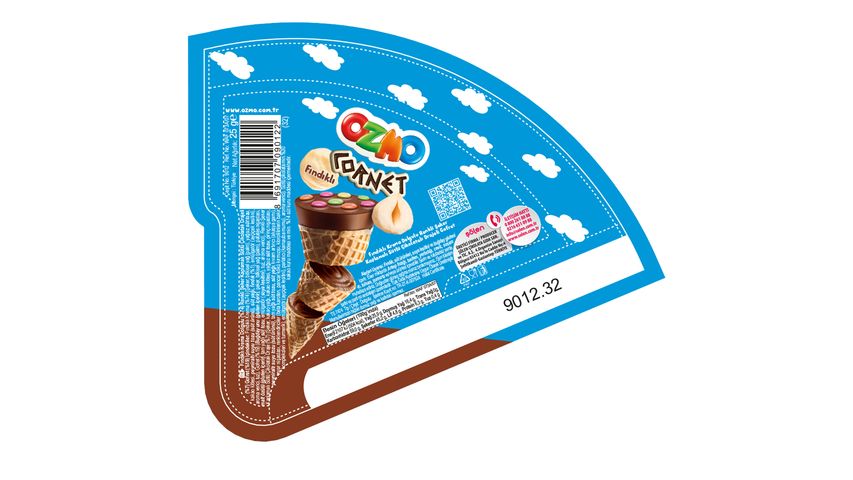 Ozmo Fındıklı Cornet Gofret 25 g