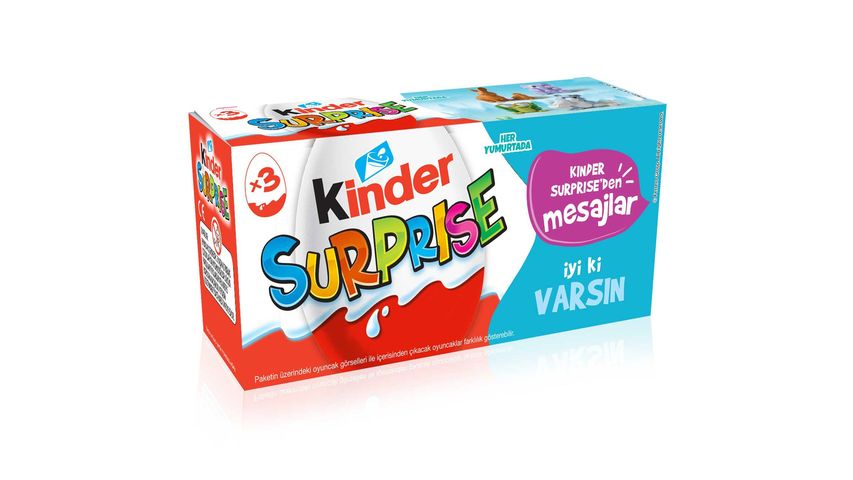 Kinder Surprise Egg 3x20 g