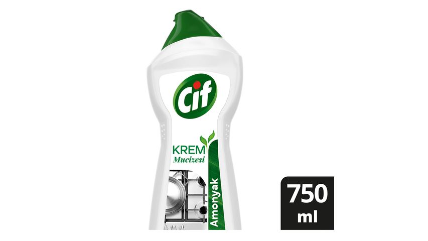 Cif Cream New Generation Surface Cleaner Ammonia 750 ml