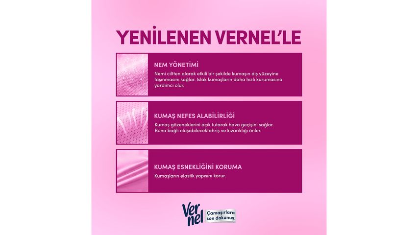 Vernel Max Taze Gül Yumuşatıcı 1.44 L