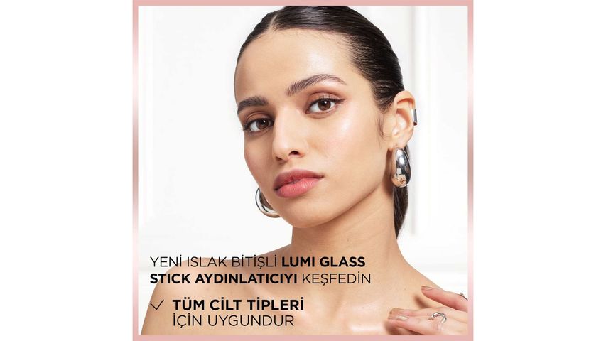 L'Oréal Paris Lumi Glass Islak Bitişli Stick Aydınlatıcı 610 Glassy Pearl Eclat