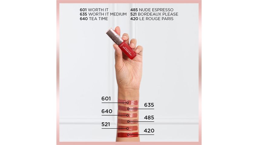 L'Oréal Paris Hyaluron Lip Tint 635 Worth It Medium