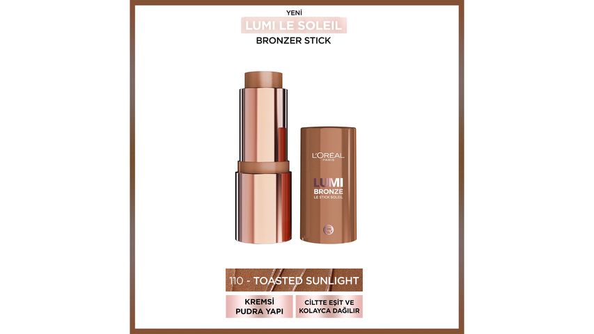 L'Oréal Paris Lumi Bronzing Stick 110 Toasted Sunlight