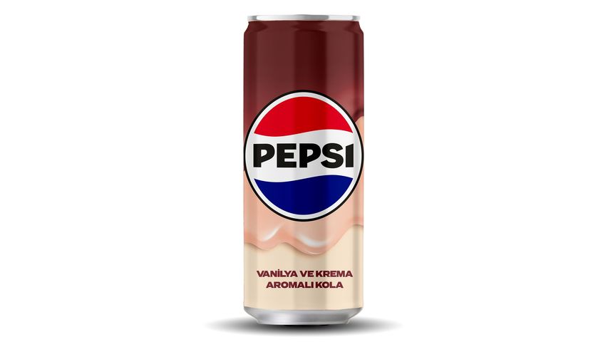 Pepsi Vanilya & Krema Aromalı Şekersiz Kola Kutu 330 ml