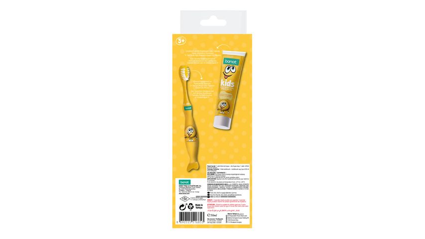 Banat Çocuk Diş Fırçası Yumuşak & Diş Macunu 50 ml