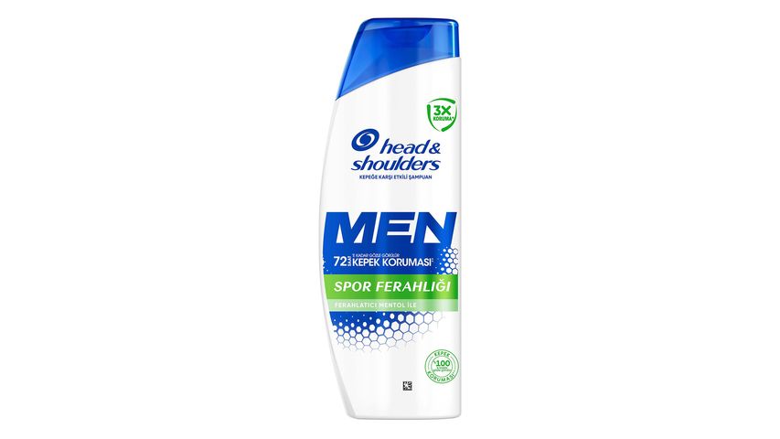Head & Shoulders Men Spor Ferahlığı Mentollü Kepeğe Karşı Etkili Şampuan 330 ml
