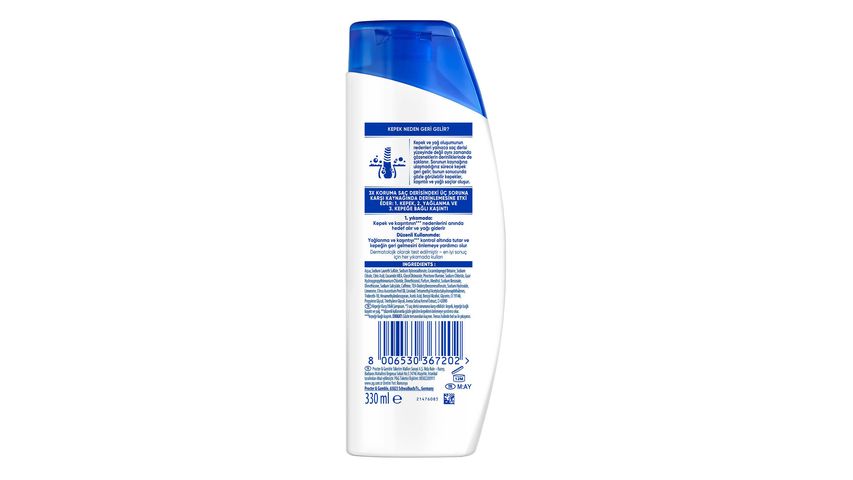 Head & Shoulders Men Caffeine Anti-Hair Loss Anti-Dandruff Shampoo 330 ml
