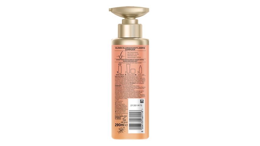 Pantene Grow Abundant Saç Dökülmesine Karşı Şampuan 290 ml