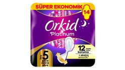 Orkid Platinum Gece Ekstra Plus Dörtlü Paket 14 Adet