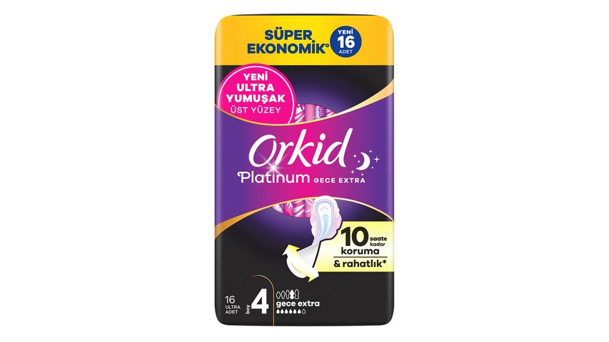 Orkid Platinum Night Extra Quad Pack 16 Pads