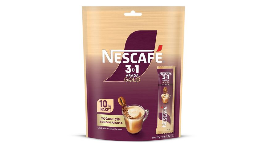 Nescafé 3 in 1 Gold Intense 10 Sachets
