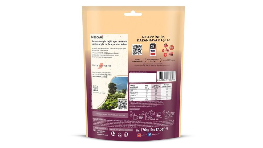 Nescafé 3 in 1 Gold Intense 10 Sachets