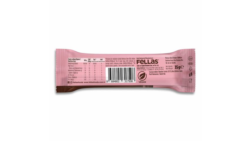 Fellas Chocolate Covered Strawberry Fruit Bar 35 g