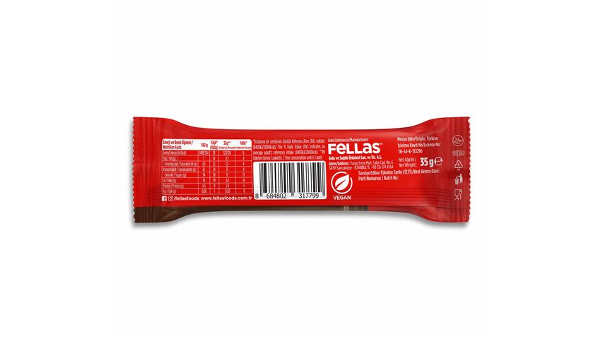 Fellas Chocolate Covered Double Cocoa Fruit Bar 35 g