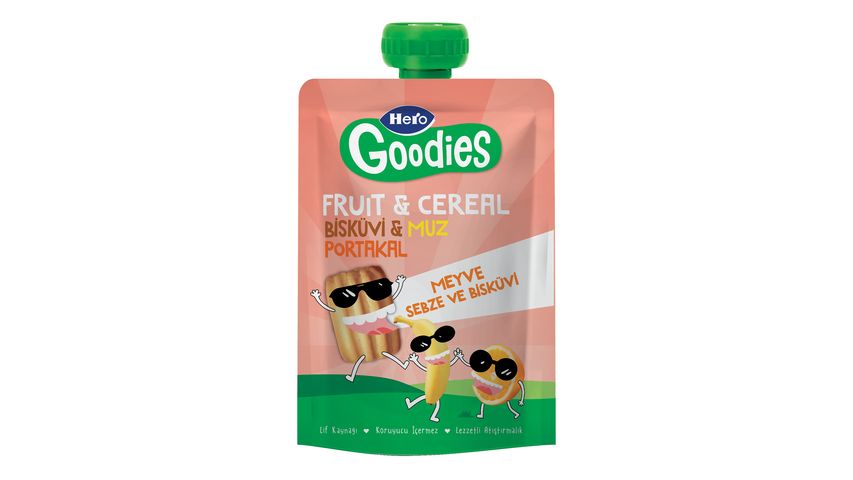 Hero Goodies Banana Orange Biscuit Carrot 100 g