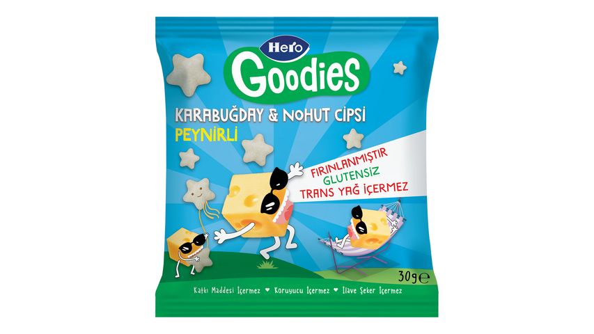Hero Goodies Peynirli Sağlıklı Cips 30 g