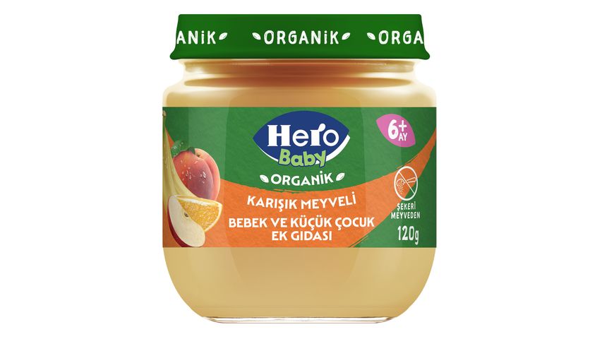 Hero Baby Organic Mixed Fruit Puree 120 g