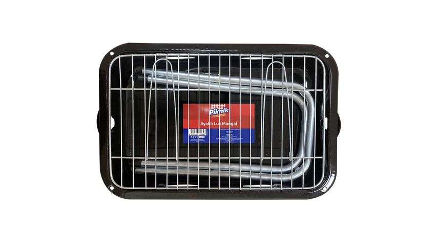 Piknik Luxury Charcoal Grill with Legs 27 × 32 cm