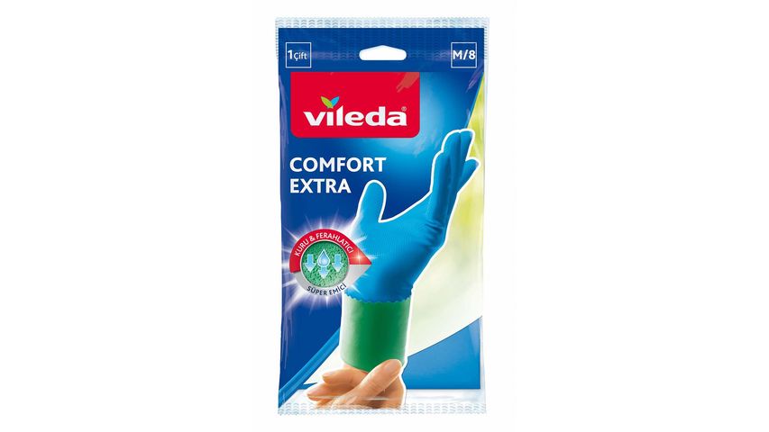 Vileda Comfort & Care M Beden Temizlik Eldiveni