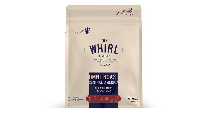 The Whirl Omni Roast Central America Whole Bean Coffee 500 g