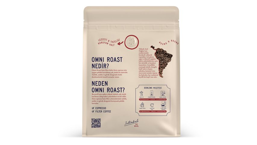 The Whirl Omni Roast Central America Whole Bean Coffee 500 g