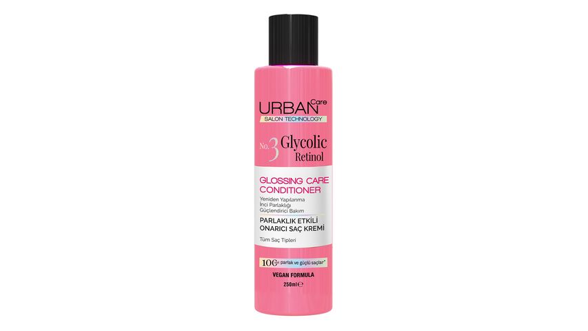 Urban Care Gloss Glycolic Retinol Shine-Enhancing Repair Hair Conditioner 250 ml