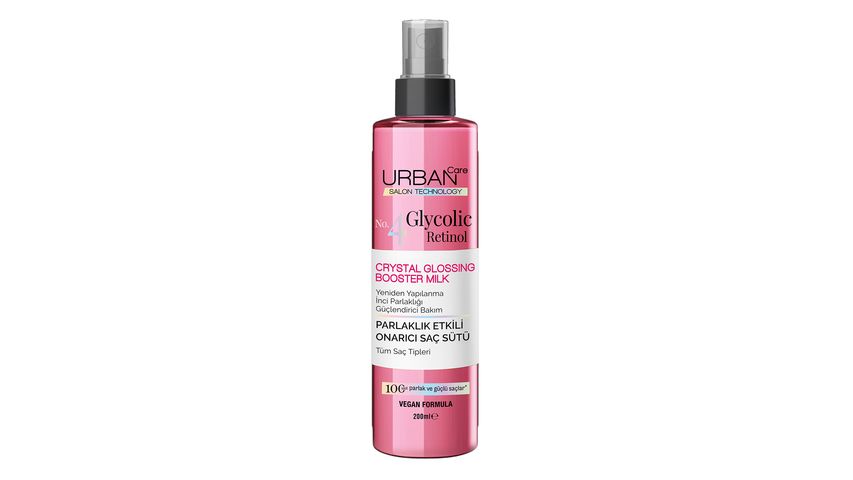 Urban Care Gloss Glycolic Retinol Shine-Enhancing Hair Milk 200 ml