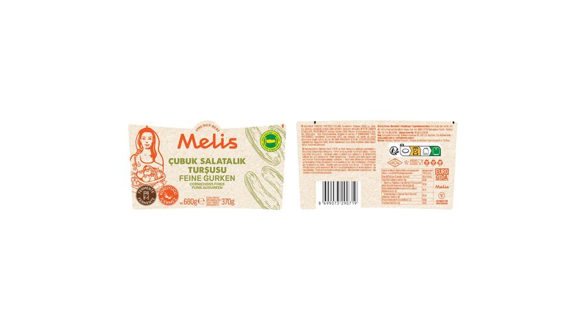 Melis Pickled Cucumber Sticks 680 g