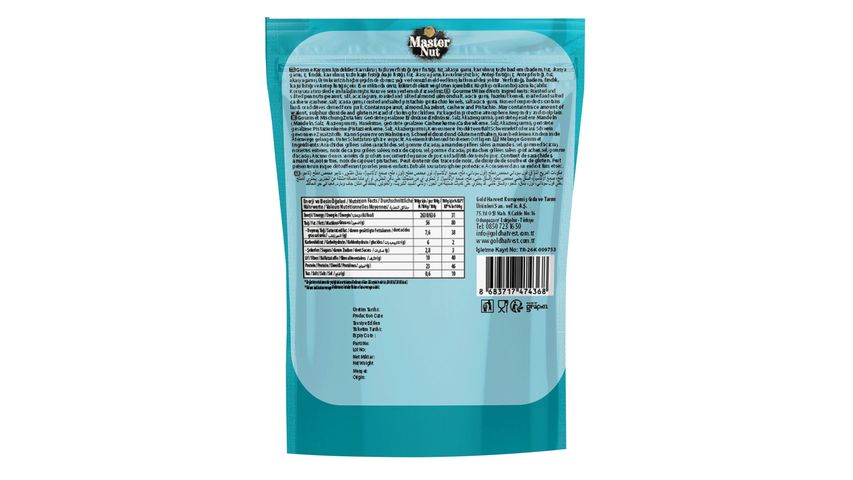 Master Nut Gurme Karışık Kuruyemiş 180 g