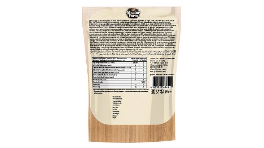 Master Farm Vital Karışık Kuruyemiş 180 g